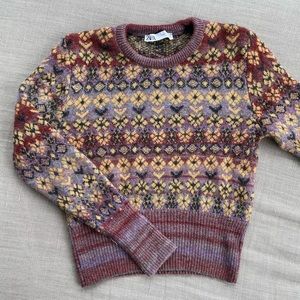 Knitted Zara sweater